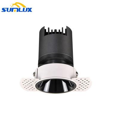 China CE ROHS certified spotlight 3W 5W 7W 10W modern deep anti-glare downlight led spot light for hotel living room for sale