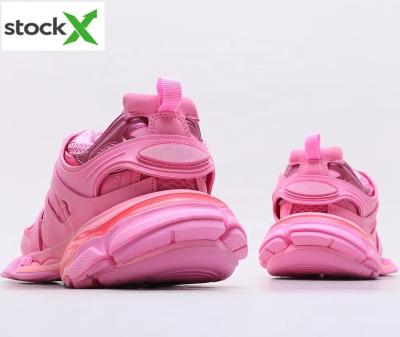 China Original good quality sepatu pink red track 3.0 chunky blue girl brand fashion girl track 3 sneakers cushioning for men and women shoes for sale