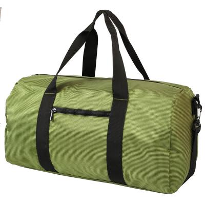 China High Quality PU Bag Luminous Geometric Rhombus Travel Laptop Duffel Bag for sale