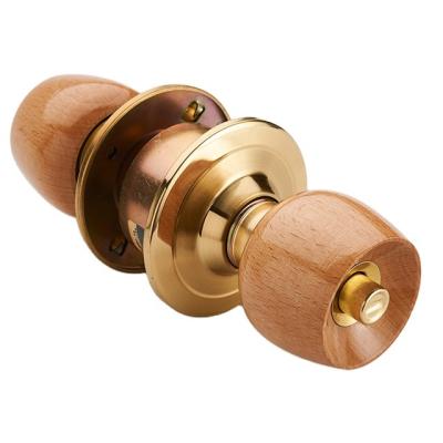 China Bedroom and bathroom(Wooden doors) Stainless Steel 304 Type Tubular Knob Door Lock Entrance Knob Lock for sale