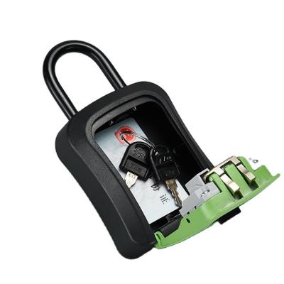 China Waterproof Secure External Password Storage Padlock Combination Lock Key Safe key box lockbox for keys for sale