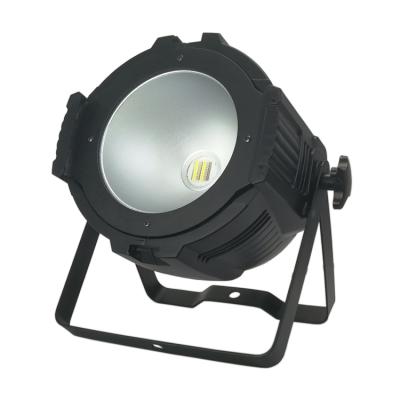 China Hard Warehouse 200Watt RGBW 4IN1 QUAD Par 64 DMX Dimming 200W COB LED Par Can With Barndoor Shutters for sale