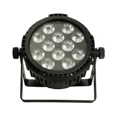 China Garden mega led lighting popular 12 LED 18W 6in1 UV led rgbwa par light fixtures for sale