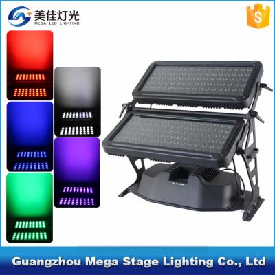 China Large outdoor city color waterproof rgbw 192x3w r led wall washer light for sale