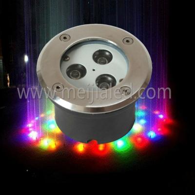 China rgb color mixing ip68 3w rgb waterproof led low voltage garden path lighting for sale