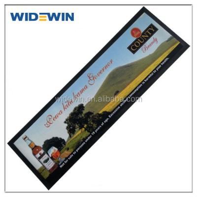 China Custom Viable Logo Printed Bar Mats Place Mats for sale