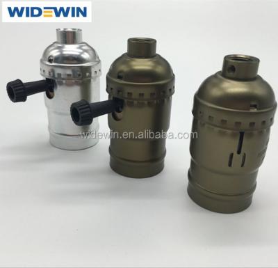 China Dimmer Screw Screw Socket Vintage Lamp Holder E26 E27 Lamp Holders for sale