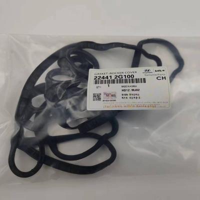 China Long Condition Life Kia Car Engine valve cover rubber oil seal gasket For Kia Sorento 22441-2G100 for sale