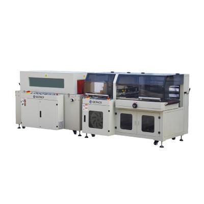 China CLOTHING hot sale automatic pof film wrapping and shrink sealing tunnel wrapping machines for long materials for sale