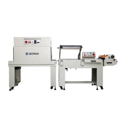 China Semi-automatic Circular CLOTHING Air Sleeve Shrink Tunnel Shrink Wrapping Machine for sale