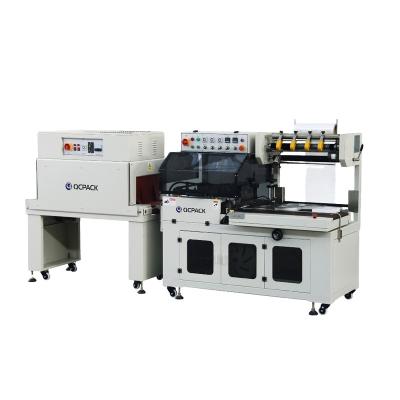 China Automatic Beverage Pizza Shrink Wrapping Film Machine for sale