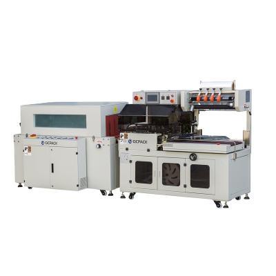 China High quality CLOTHING pof film shrink wrapper carton box wrapping machine for sale