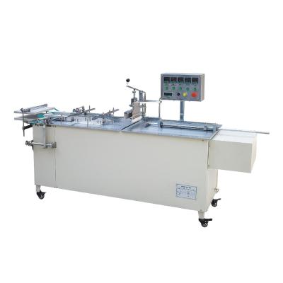 China High Quality GARMENT BOPP Foil Semi Automatic Cellophane Wrap Machine for sale