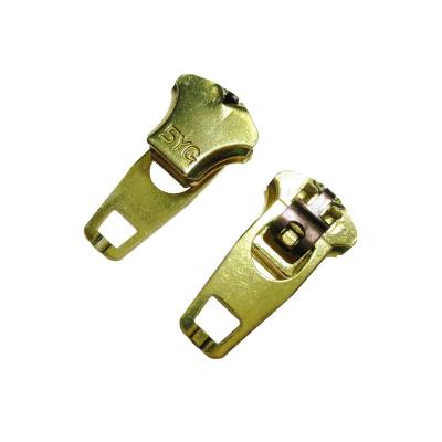 China Top Quality Slider Nickel Free Brass Head Widely Used Zipper Head Waterproof Zipper Sliders for sale