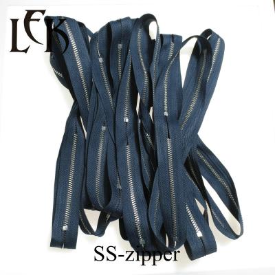 China Tool #4 Wholesale Open End Jacket Factory Auto Lock Half or Customer Narrow Length End Opening Eco-Friendly Resin Zipper for sale