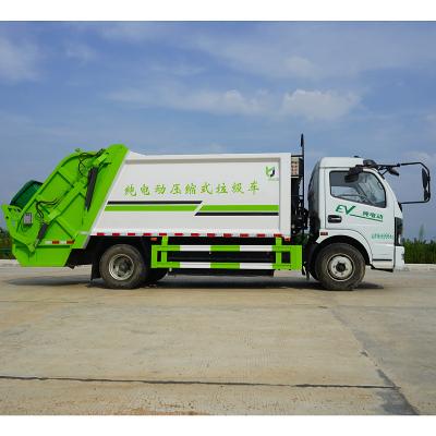 China 3.5t 9t 12.5t 18t electric waste fabric suctioning water remove regragted waste electric garbage truck hydrogen fuel cell insulated for sale