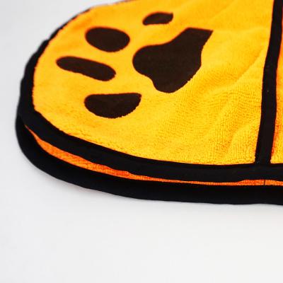 China 2021 Sustainable Products Dog Towel Microfiber Towels Microfiber Warm Tend Dog Towel for sale