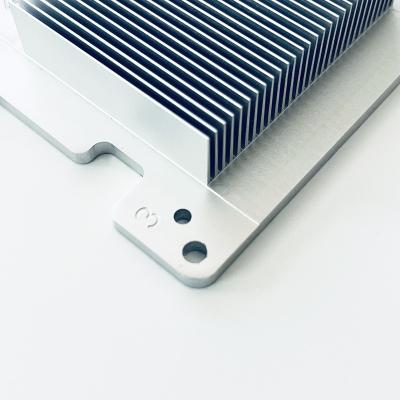 China Aluminum Custom CNC Machined 6061 Aluminum High Quality Heat Spreader Heat Sink for sale