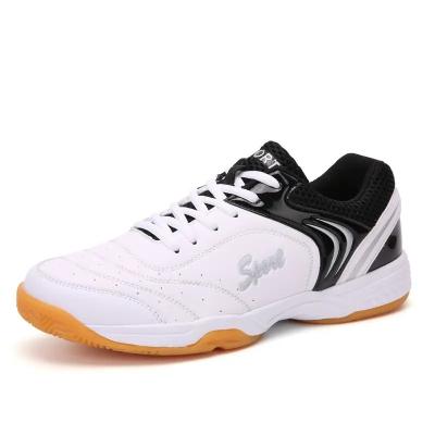 China Fashion Trend Couple Badminton Shoes Net Cloth Match Training Sneakers Breathable Ping Pong Shoes Wholesale for sale