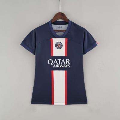 China Shirts & Tops 2022-23 Season Football Club Shirt Navy And White French Ligue 1 Messi Women Soccer Tank Top for sale