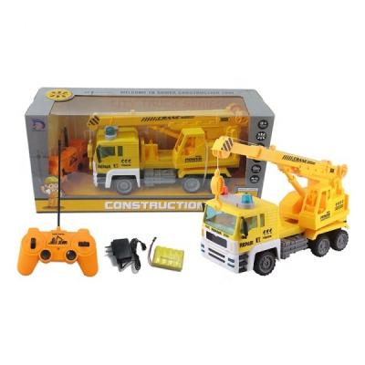 China Follow Me Trucks Remote Control Toys 4 Ch RC Truck Crane Model for sale