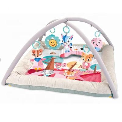 China 85*85*50cm Musical High Quality Baby Folding Mat Gym Soft Crawling Baby Mat Playmat for sale