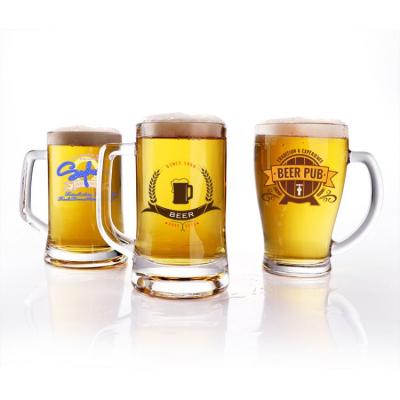 China New Fancy Beer Mug Logo Pilsner Wine Tumbler Beer Yard Crystal Glass Beer Mug Custom Classic/Postmodern German Stoneware Mugs for sale