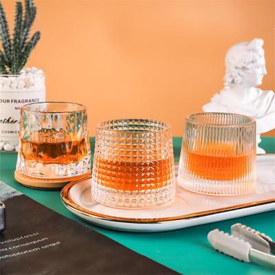 China Viable creative personality thickened crystal glass whiskey cup wine glass cup for sale