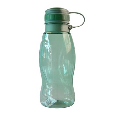 China New traditional large capacity transparent cup style plastic space water bottle with portable for sale