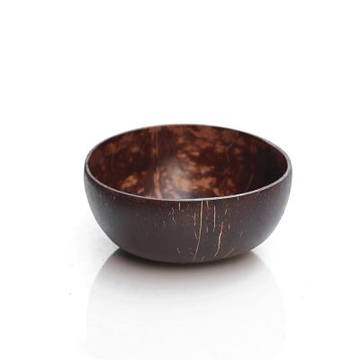 China Modern Eco Friendly Healthy Eating Natural Coconut Bowl Set With Spoon Thailand Coconut Bowl for sale