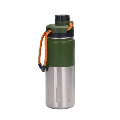 China PORTABLE New Design 400ml Insulation Portable Tumbler Coffee Mug With Silicone Sleeve for sale