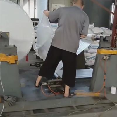 China 80% New PP PE Tarpaulin Fabric Plastic Woven Bag Extrusion Lamination Machine for sale