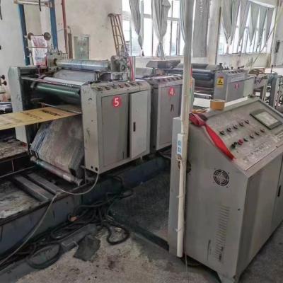 China Used Continuous 4 Colors Flexo Printing Machine For Woven Bag for sale