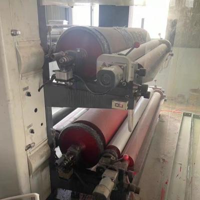 China 1.8M 2 Color Used Roll To Roll Flexo Printing Machine Woven Bags Gusset Printing Machine for sale