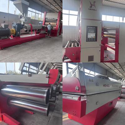 China High Speed 1.5M Gebruikte extruderingsmachine Flat Film Stretching Machine PP HDPE Flat Yarn Extruderingslijn Te koop