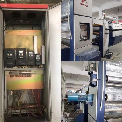 China 1.5M Automatic Used Plastic Extrusion Machine PP PE Yarn Stretching Production Line for sale