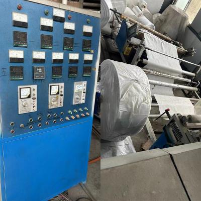 China Used PP PE Tarpaulin Fabric Extrusion Lamination Machine Plastic Woven Bag Coating Machine for sale