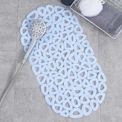 China New Style Hot Sale PVC Bath Mat Stocked Bath MatsNon Slipping Shower Mat for sale