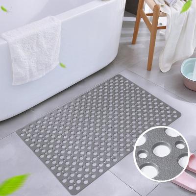 China Stocked Bathroom Mat Bathtub PVC Bath Mat Comfortable Anti-Slip Shower Mat for sale