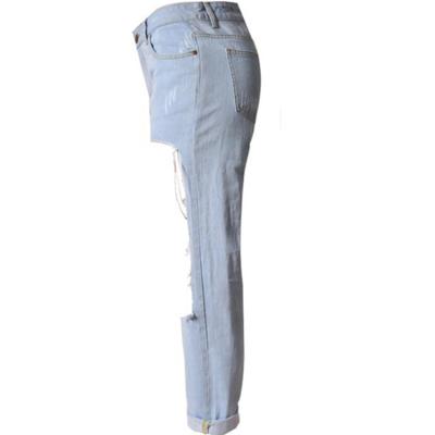 China High Quality Breathable Women Stretch Jeans Women Blue Jeans Pants Women Jeans for sale