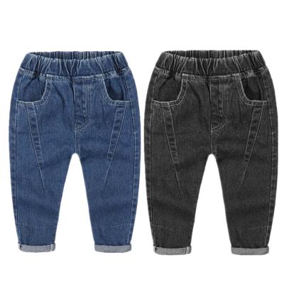 China Color Fade Proof Boys Pants Kids Jeans Stretch Denim Clothes Kids Pants For 2 To 6 Years for sale