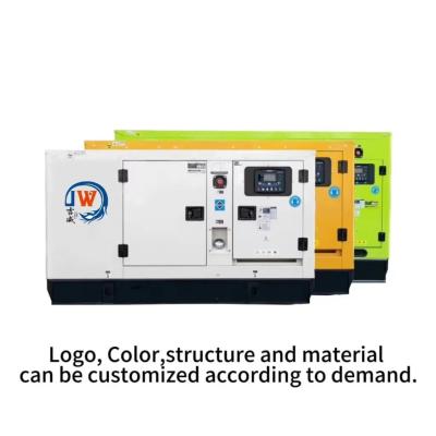 China 60HZ 10kw - 3000 Kw Diesel Generator Silent Box Customizable Silent Diesel Generator for sale