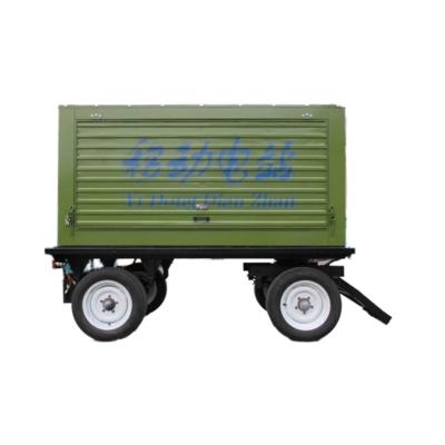 China 100kva 200kva Mobile Trailer Generator 300kva 500kva Silent Portable Diesel Generator Set for sale