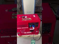 Fuel Saving 5kw 8kw 10kw Silent Diesel Generator Set Air Cooled Customizable