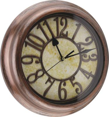 China Various Factory Manufacture Minimalist Wall Clock Accept Dial Logo Customized Wood Grain 11 Inch Clock for sale