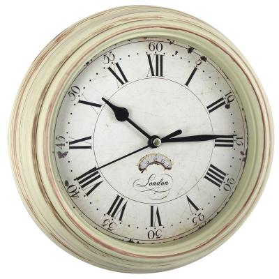 China Minimalist Ruidi 9 Inch Round Clock Folder Clock Can Accept Customized Logo And Frame Color Changed Wall Clock for sale