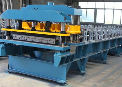 China Steel Roofing Sheet Roll Forming Machine PPGI GI IBR Trapezoid , Roof Sheet Rolling Machines for sale