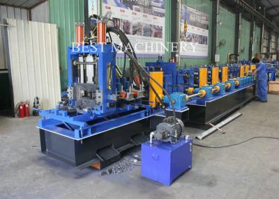 China Steel C And Z  Purlin Roll Forming Machine Frame  Construction 80mm - 300mm for sale