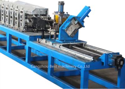 China Ceiling Galvanized Steel Stud Roll Forming Machine Cr12 Steel Roller Material for sale