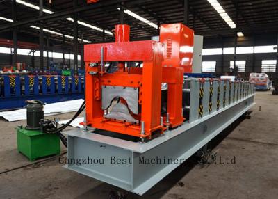 China Aluminum Glazed House Ridge Cap Forming Machine For Roof Building for sale